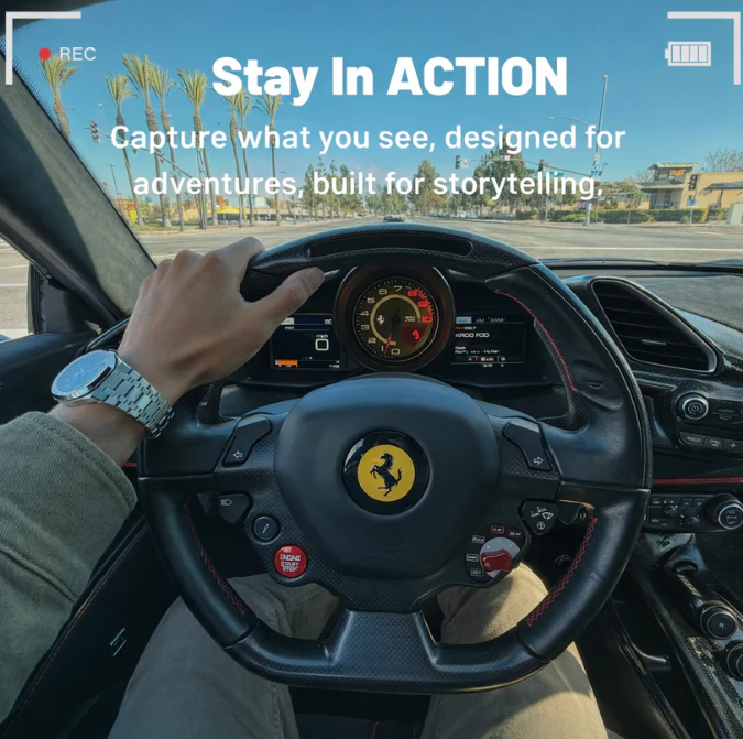 VueClip POV Camera